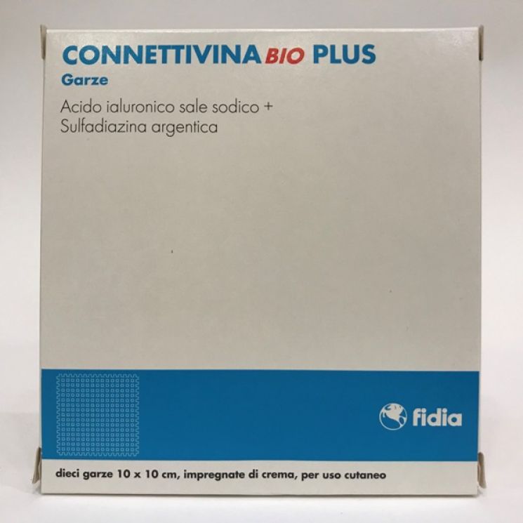 Connettivina Bio Plus 10cm x 10cm 10 Garze